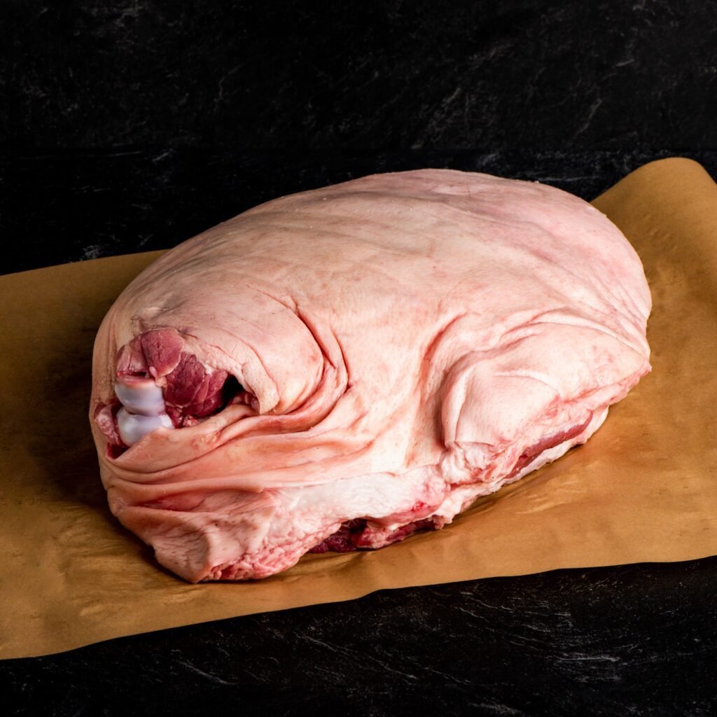 Raw Pork Shoulder Bone in